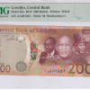 Lesotho 200 Maloti 2015 P25a PMG66 EPQ