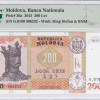 Moldova 200 Lei 2015 P26a PMG67 EPQ
