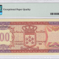 Netherlands Antilles 100 Gulden 1981 P19b PMG66 EPQ Netherlands Antilles 100 Gulden 1981 P19b PMG66 EPQ