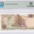 New Zealand 1 Dollar ND 1977-81 P163d PMG66 EPQ New Zealand 1 Dollar ND 1977-81 P163d PMG66 EPQ