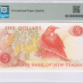 New Zealand 5 Dollars ND(1977-81) P165d* PMG65 EPQ "Replacement" New Zealand 5 Dollars ND(1977-81) P165d* PMG65 EPQ "Replacement"