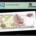 New Zealand 1 Dollar ND(1981-85) P169a PMG67 EPQ New Zealand 1 Dollar ND(1981-85) P169a PMG67 EPQ