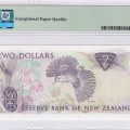 New Zealand 2 Dollars ND(1981-85) P170a PMG65 EPQ New Zealand 2 Dollars ND(1981-85) P170a PMG65 EPQ