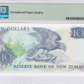 New Zealand 10 Dollars ND(1985-89) P172b PMG66 EPQ New Zealand 10 Dollars ND(1985-89) P172b PMG66 EPQ