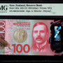 New Zealand 100 Dollars 2016 P195a PMG67 EPQ