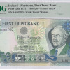 Northern Ireland, Bank of Ireland 50 Pounds 1.1.1998 P138a PMG66 EPQ