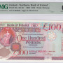 Northern Ireland, Bank of Ireland 100 Pounds 1.3.2005 P82a PMG66 EPQ