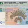 Poland 20 Zlotych 10.5.2017 P191a PMG66 EPQ