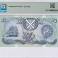 Scotland, Bank of Scotland 5 Pounds 1991-94 P116b PMG66 EPQ Scotland, Bank of Scotland 5 Pounds 1991-94 P116b PMG66 EPQ