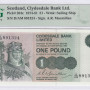 Scotland, Clydesdale Bank 1.3.1977 P204c PMG67 EPQ