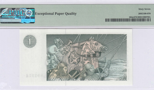 Scotland, Clydesdale Bank 1.3.1977 P204c PMG67 EPQ