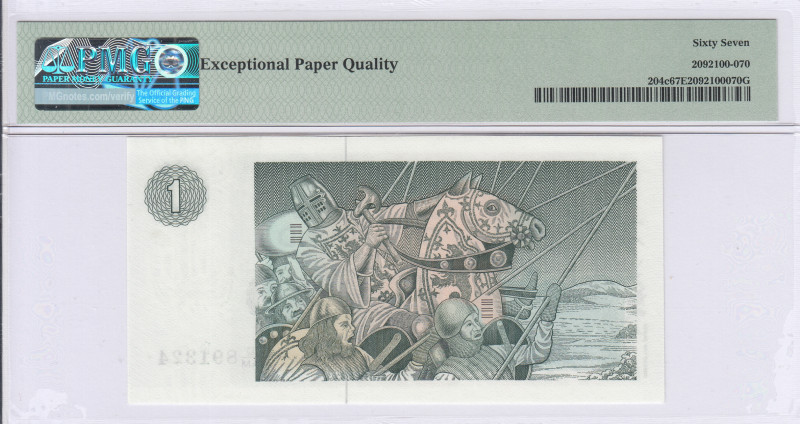 Scotland, Clydesdale Bank 1.3.1977 P204c PMG67 EPQ Scotland, Clydesdale Bank 1.3.1977 P204c PMG67 EPQ