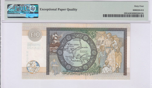 Scotland, Clydesdale Bank 10 Pounds 2000 P229A PMG64 EPQ