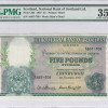 Scotland, National Bank of Scotland Ltd.  5 Pounds 1.11.1957 P262 PMG35