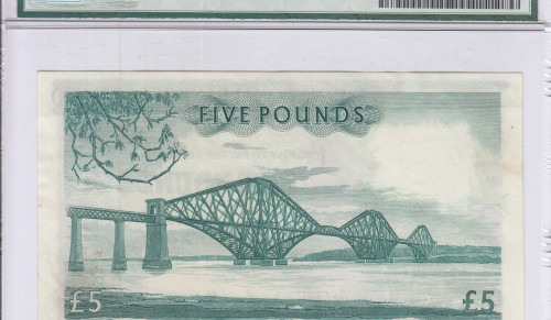 Scotland, National Bank of Scotland Ltd.  5 Pounds 1.11.1957 P262 PMG35