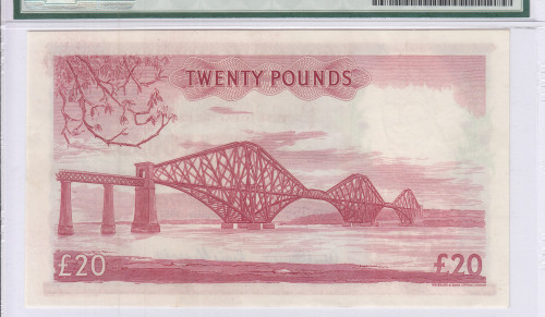Scotland, National Bank of Scotland Ltd.  20 Pounds 1.11.1957 P263 PMG35