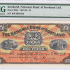Scotland, National Bank of Scotland Ltd.  1 Pound 28.3.1957 P258c PMG64