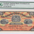 Scotland, National Bank of Scotland Ltd. 1 Pound 28.3.1957 P258c PMG64 Scotland, National Bank of Scotland Ltd. 1 Pound 28.3.1957 P258c PMG64