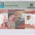 Scotland, Clydesdale Bank 10 Pounds 2017 P229Q PMG68 EPQ