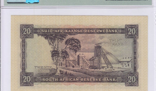 South Africa 20 Rand ND1961 P108a PMG35