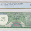 Suriname 25 Gulden  1.11.1985 P127b PCGS67 PPQ