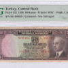50 Kuruş 1930 (Unissued) B3 P133 PMG58