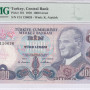 1.000 Lira 1970  C51 P191 PMG66 EPQ 1.000 Lira 1970  C51 P191 PMG66 EPQ