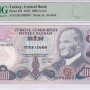 1.000 Lira 1970  D55 P191 PMG65 EPQ 1.000 Lira 1970  D55 P191 PMG65 EPQ
