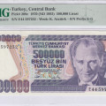 500.000 Lira 1970 (ND1993) E44 P208c PMG67 EPQ