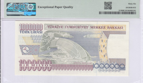 1.000.000 Lira 1970 (ND2002) R88 P213 PMG66 EPQ
